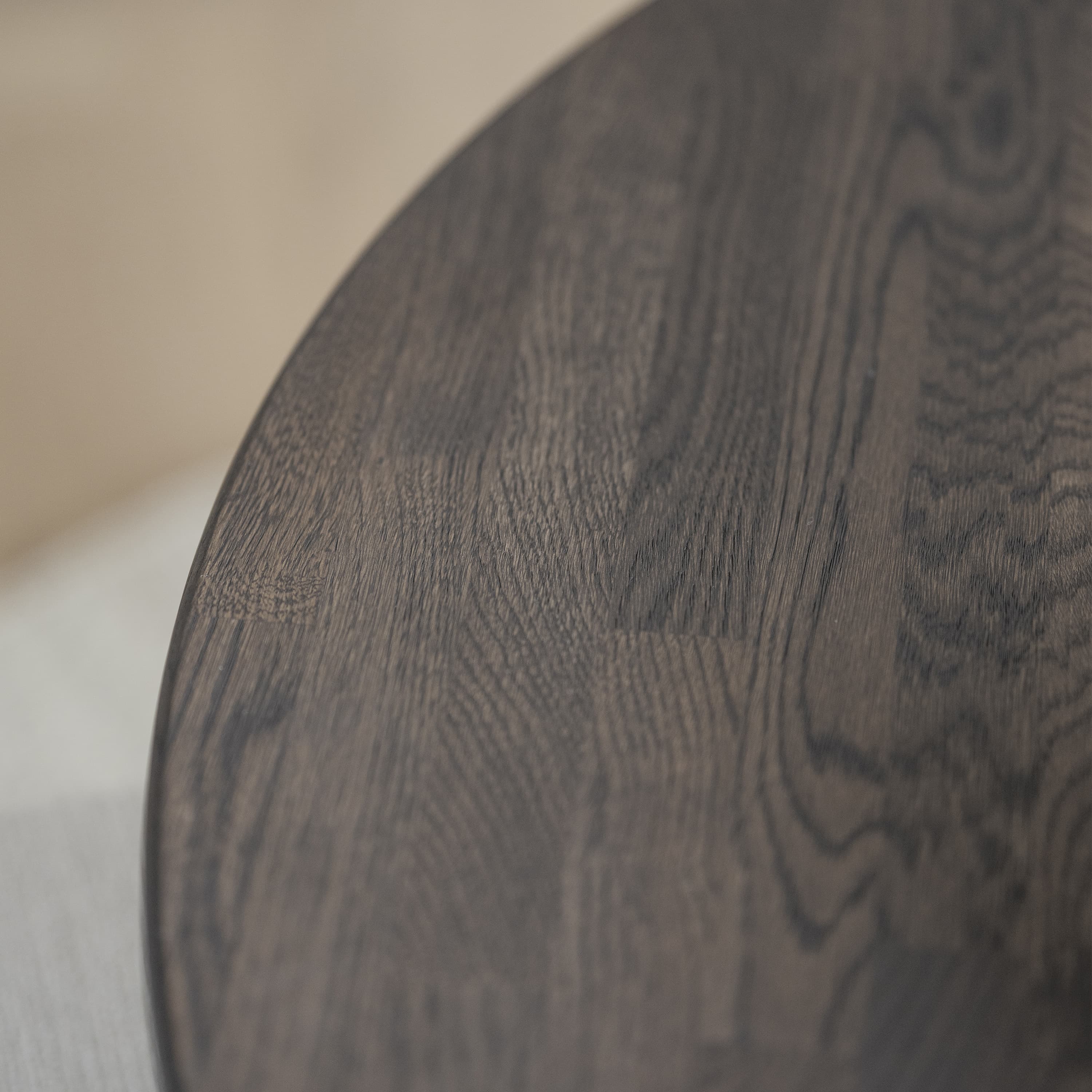 Tyler Dining Table Brown Ø120+45 cm