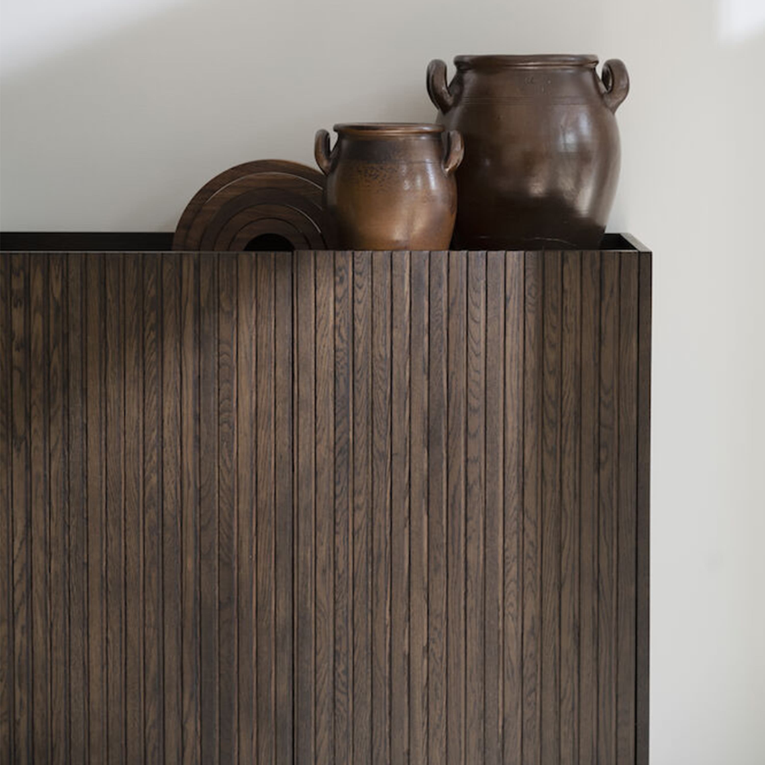 Halifax Sideboard Braun/Schwarz 160cm