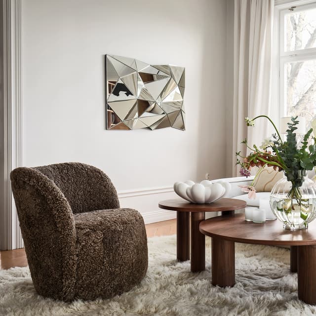 Lollo Sessel Schaffell Brown