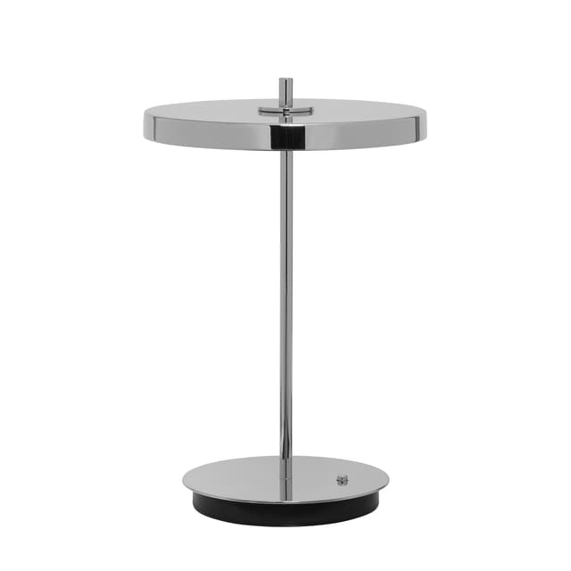 Asteria Move Monochrome Tragbare Tischlampe Steel