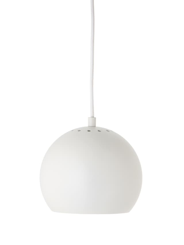 Ball Taklampa Mattweiß Ø18