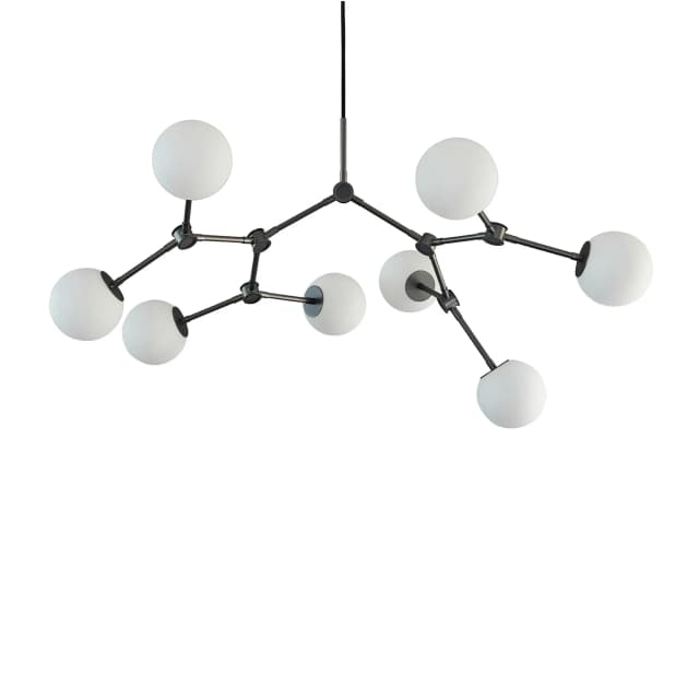 Drop Bulp Taklampa Grau Min97cm