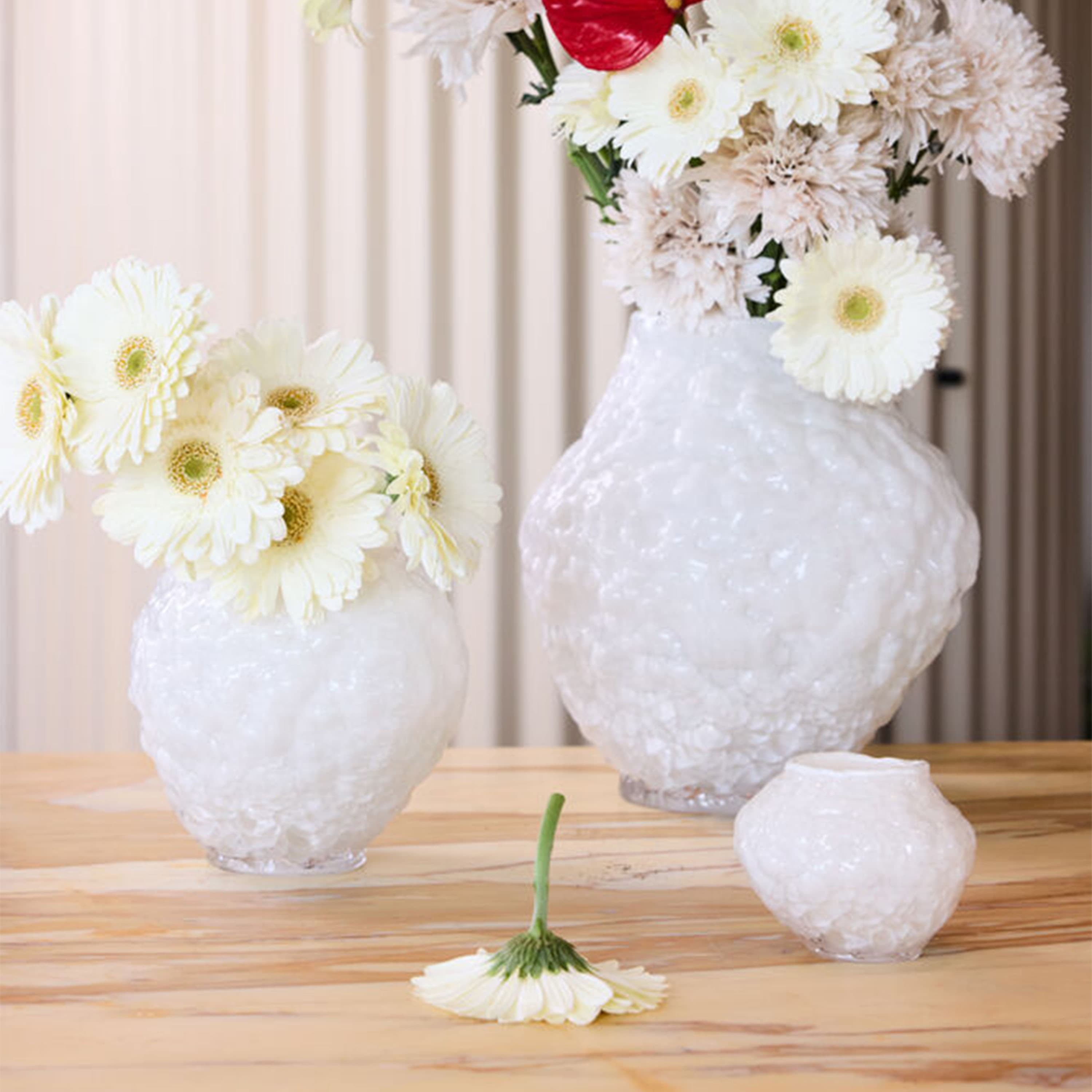 Corallo Vase Off White 17 cm