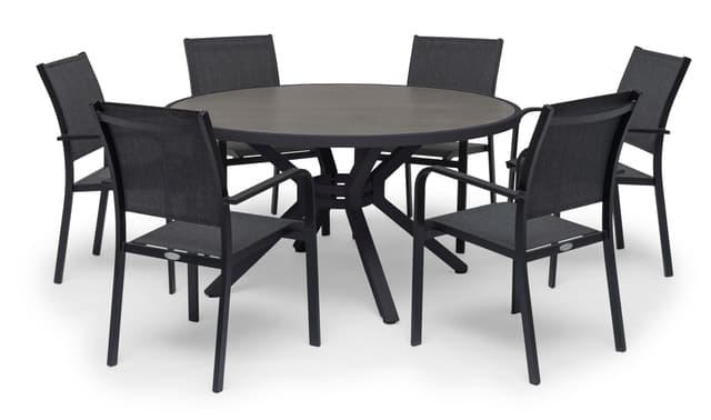 Hånger Dining Table Black Ø140