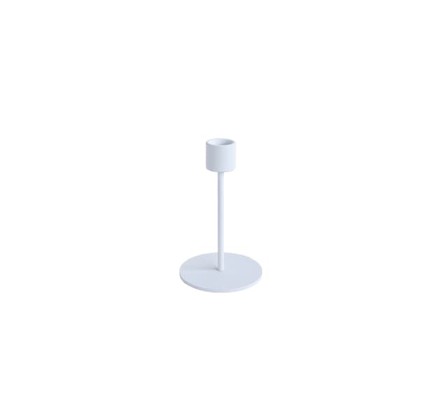 Candle Holder White 13cm