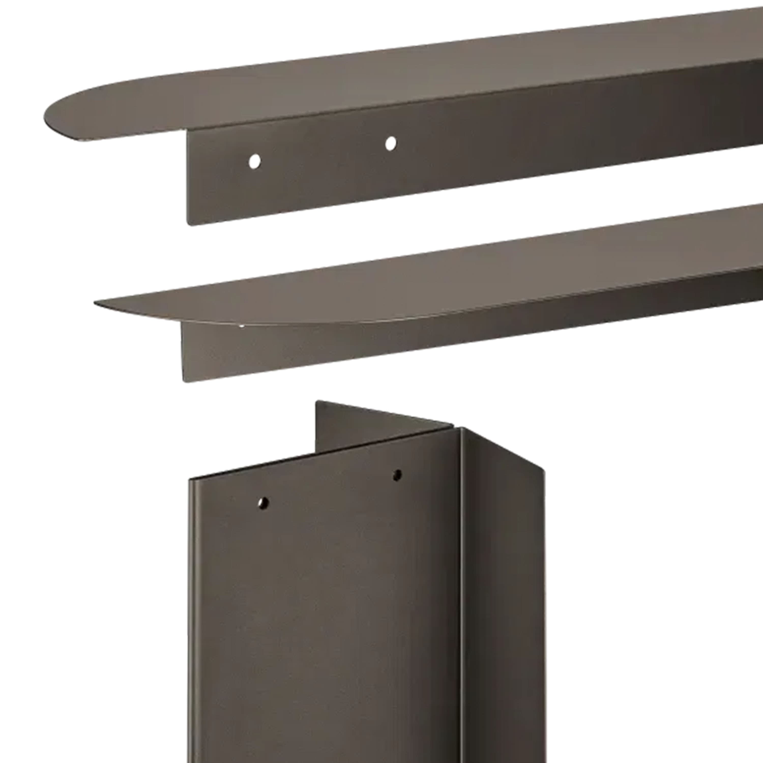 Oru Bench Burned Metal 80x45