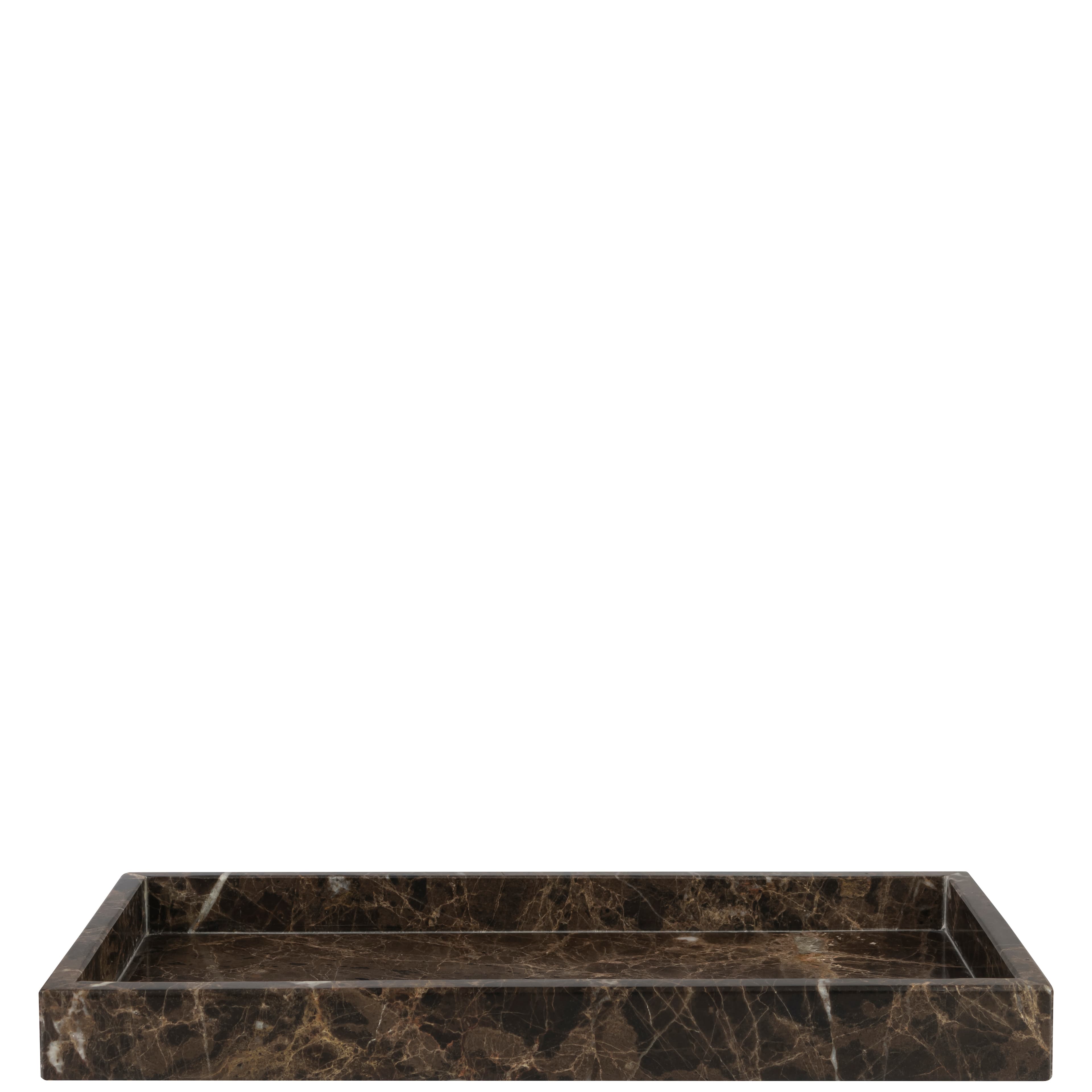 Marble Tablett Braun 31cm