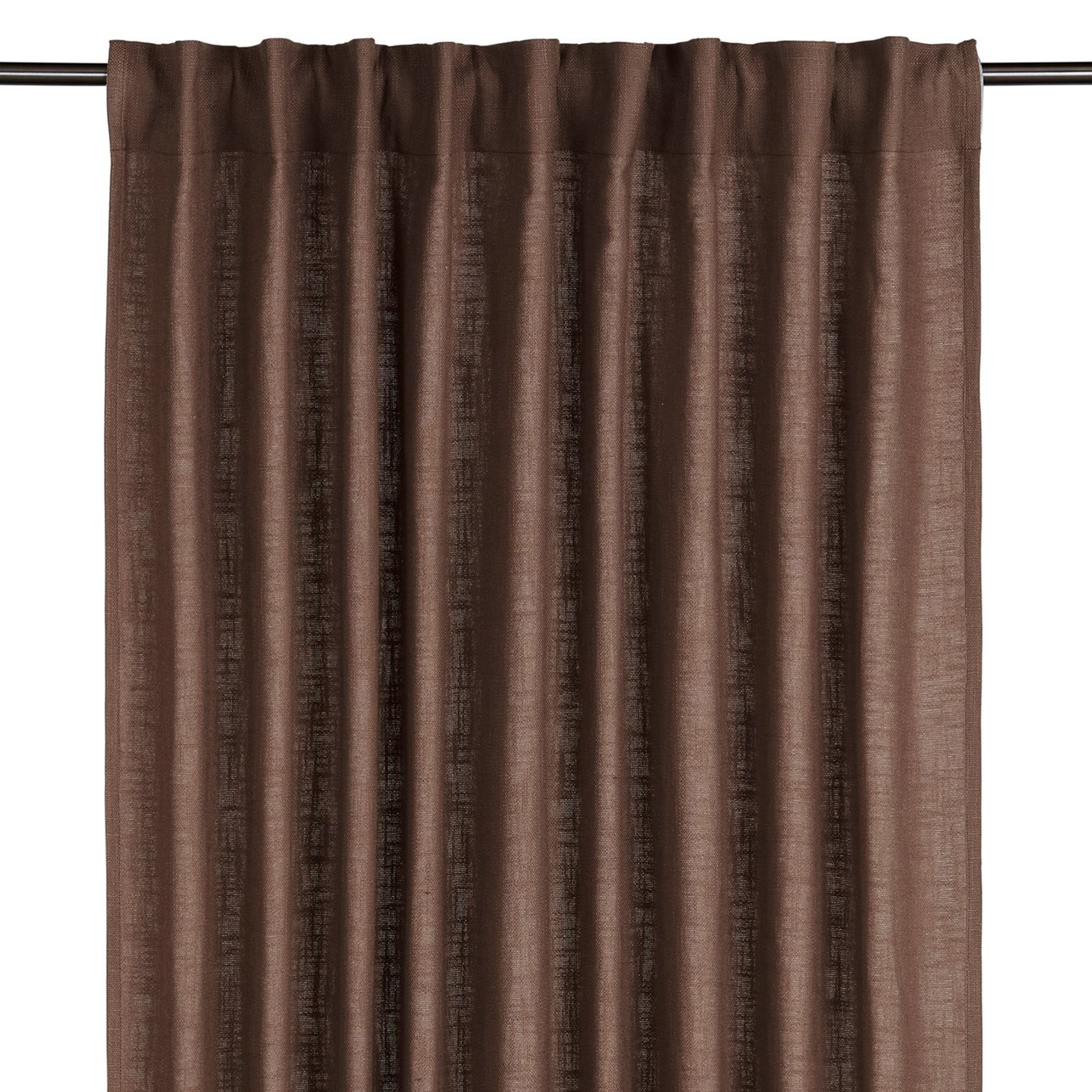 Harper Vorhanglänge Nougat 140x280 2er-Pack