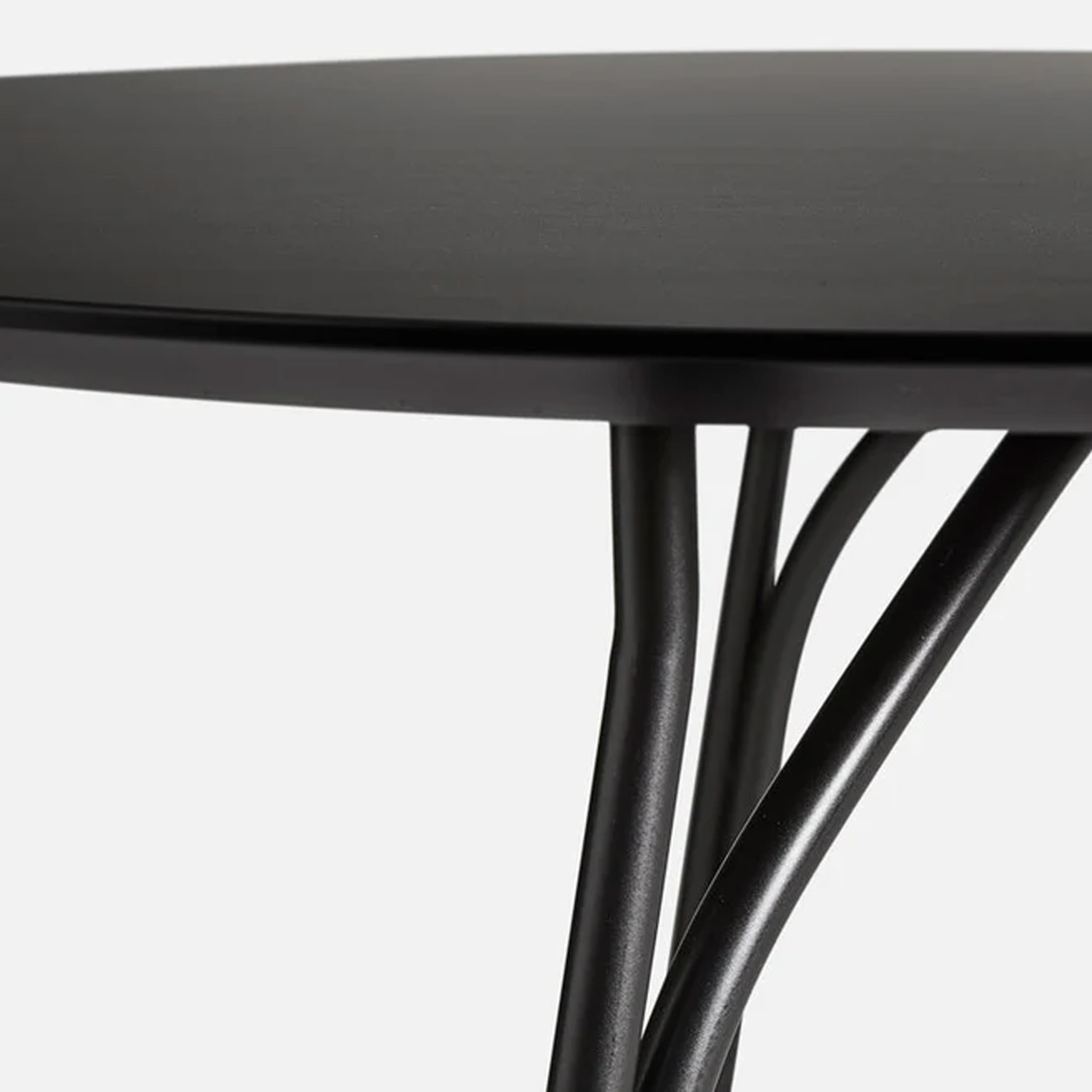 Tree Dining Table Black 120cm