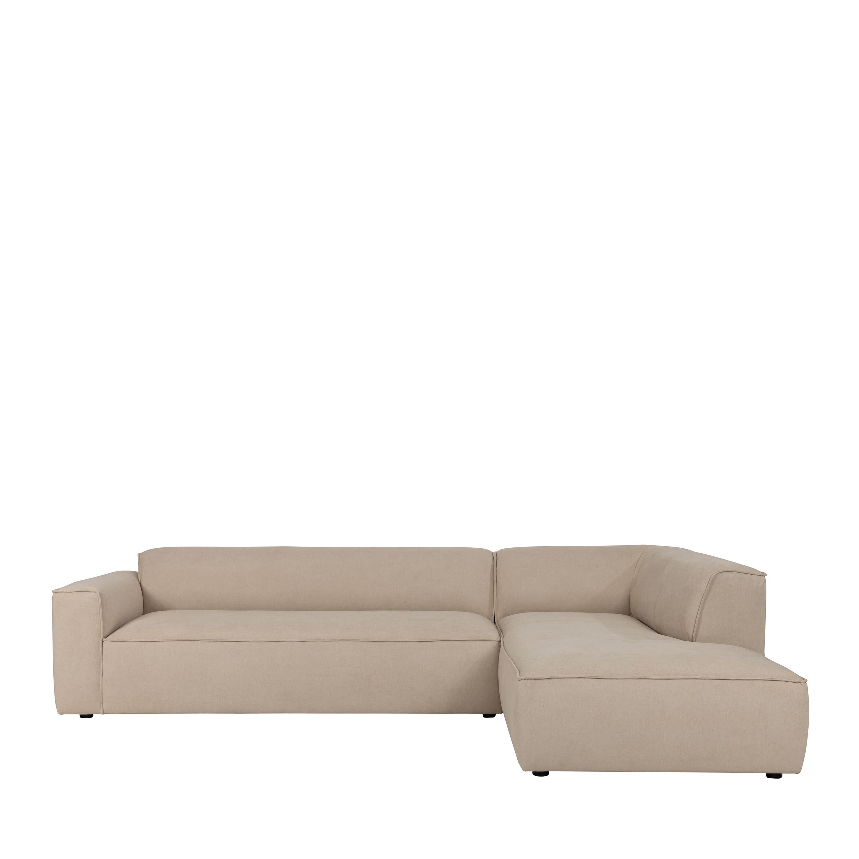 Bobbie Ecksofa Rechts Beige 311x217 cm