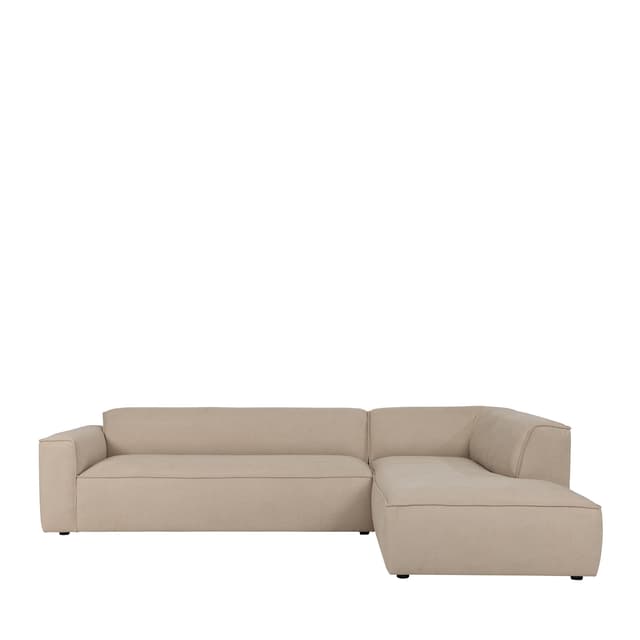 Bobbie Ecksofa Rechts Beige 311x217 cm