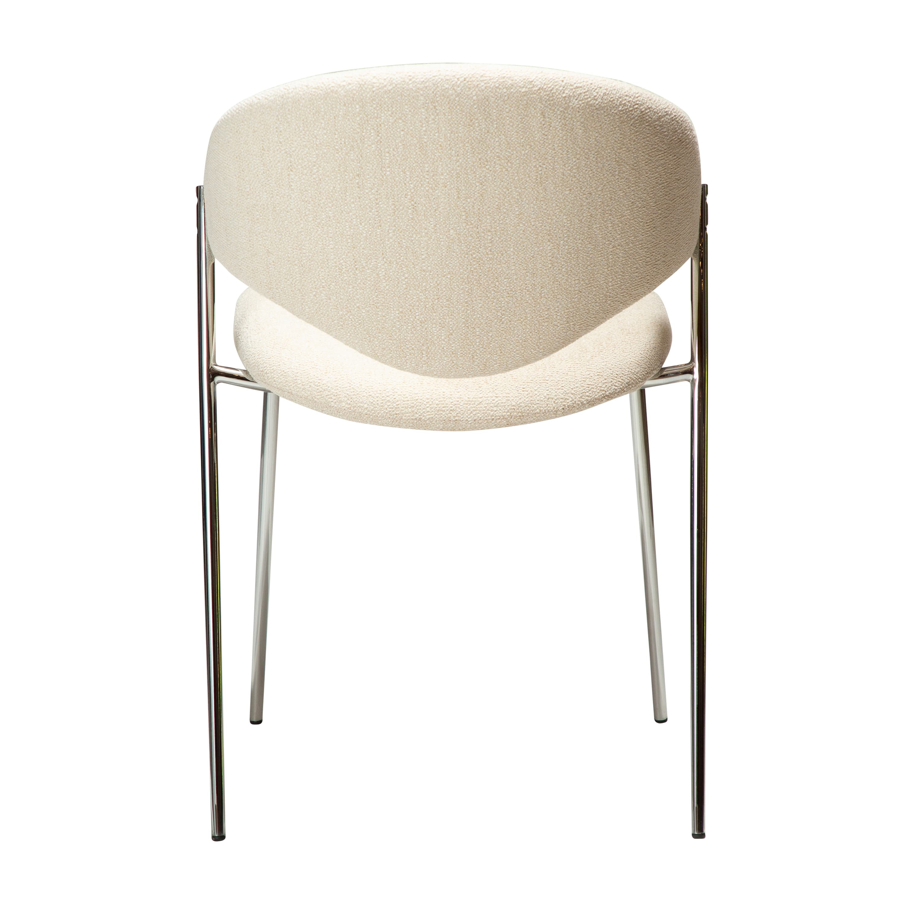Zone Matstol Simply Beige Bouclé