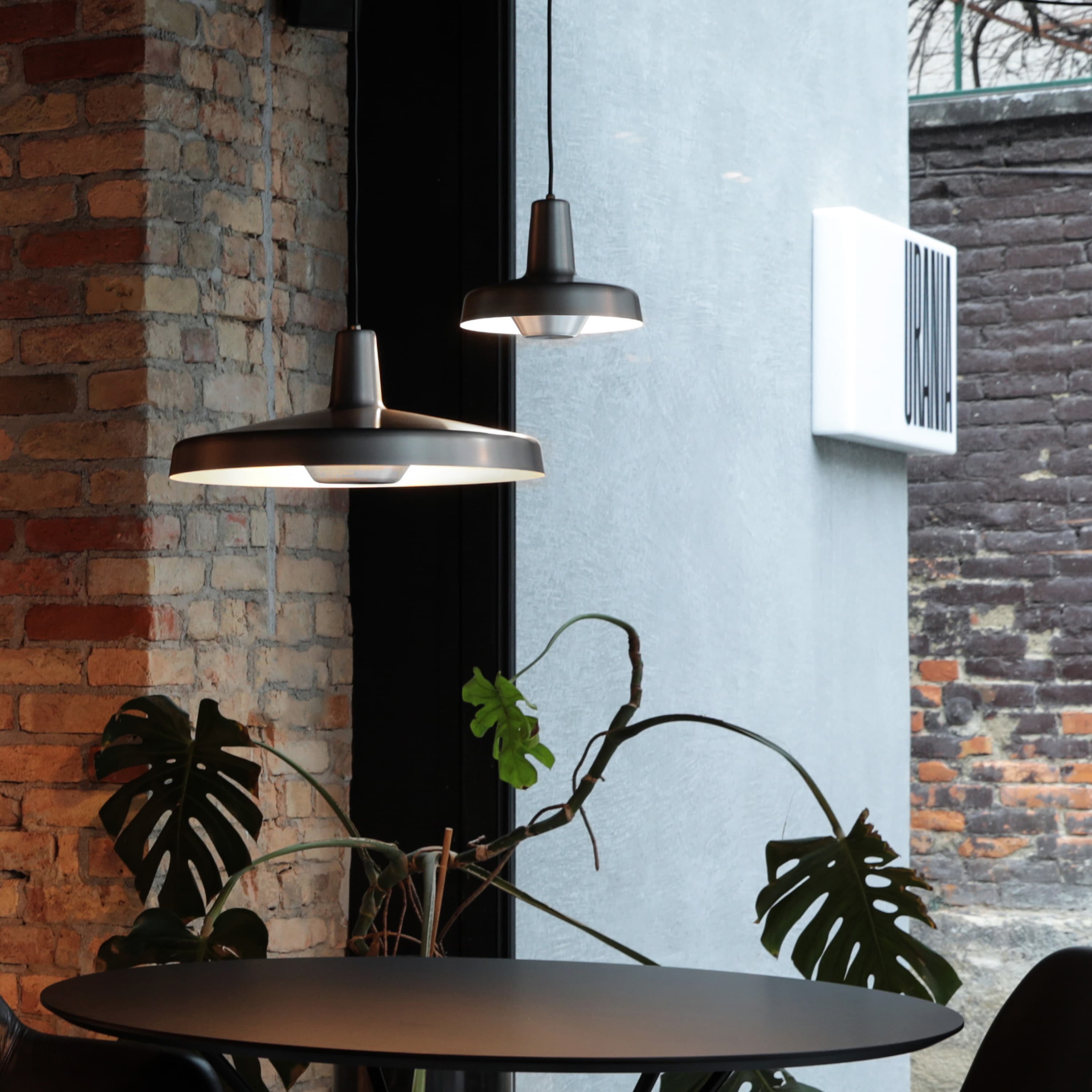 Arigato Ceiling Light Black 22cm