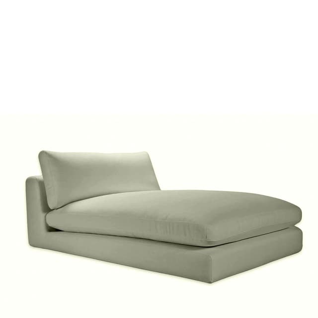 Capri 1,5-Sitzer-Chaiselongue-Modul Green 120x184