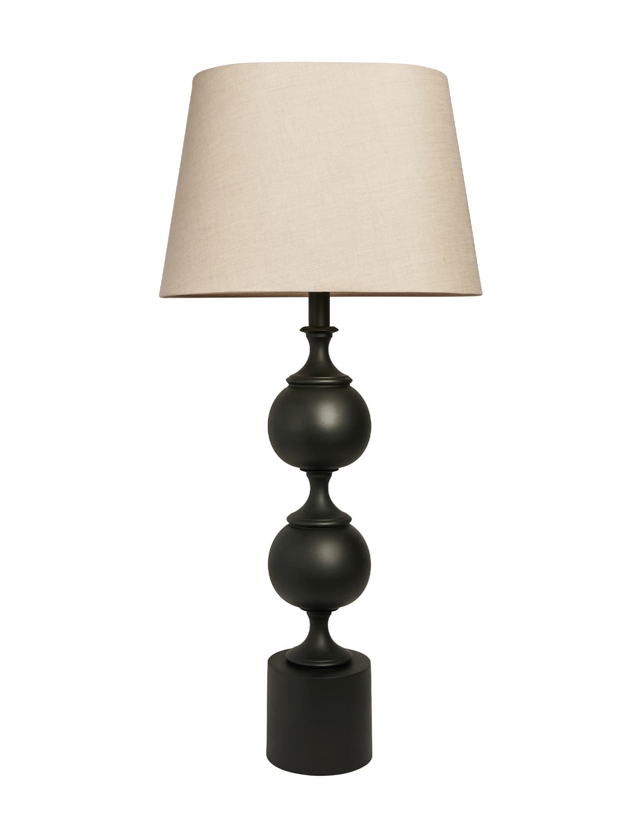 Basic Ovaler Lampenschirm Natur 38cm