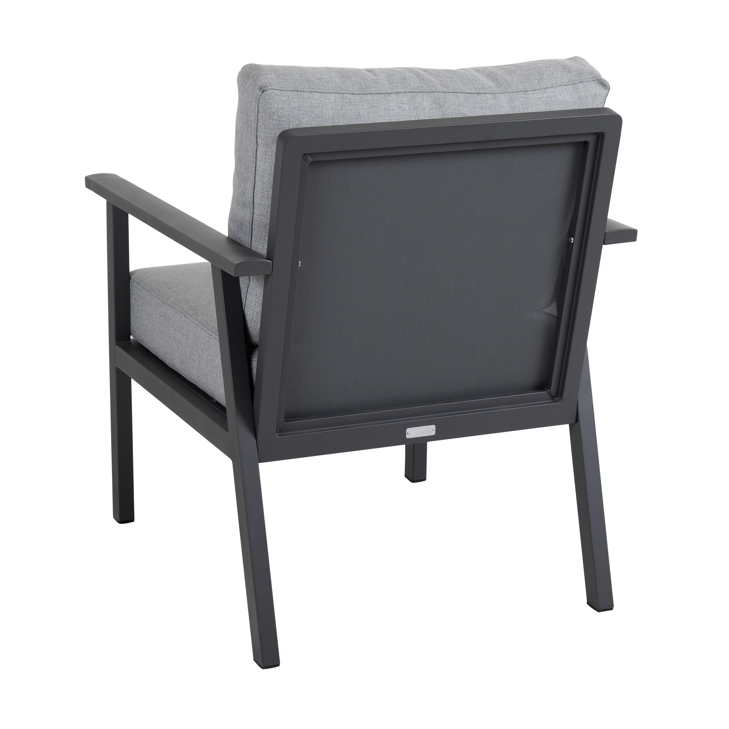 Samvaro Loungestol Antracit/Pearl Grey 69cm