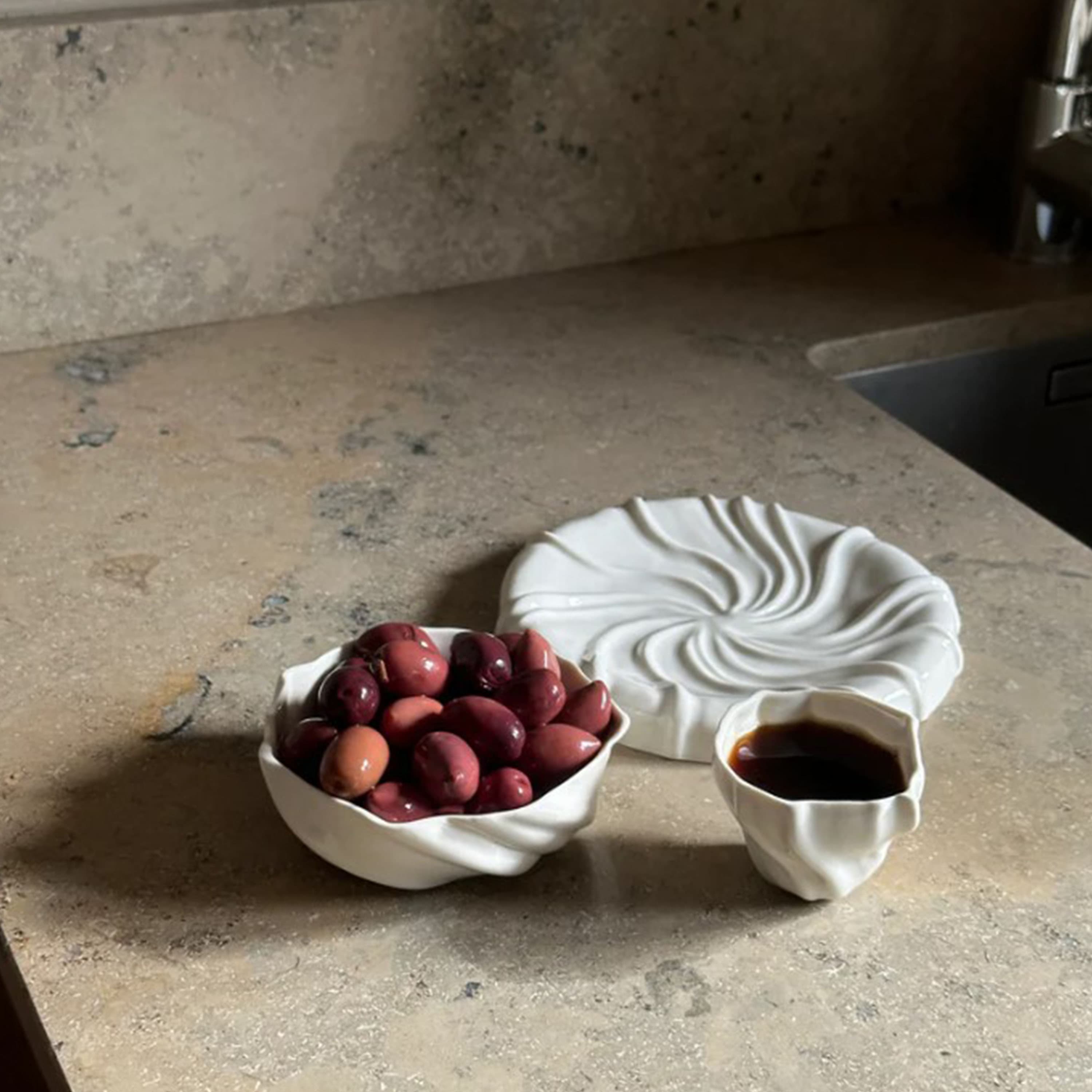 The Tides Bowl White Ø11
