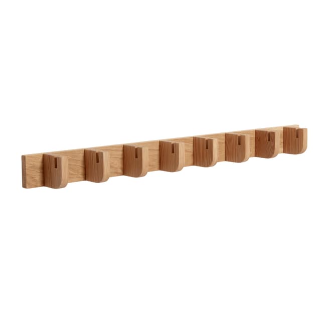 Nomad Coat Rack FSC Oak 8 Hooks