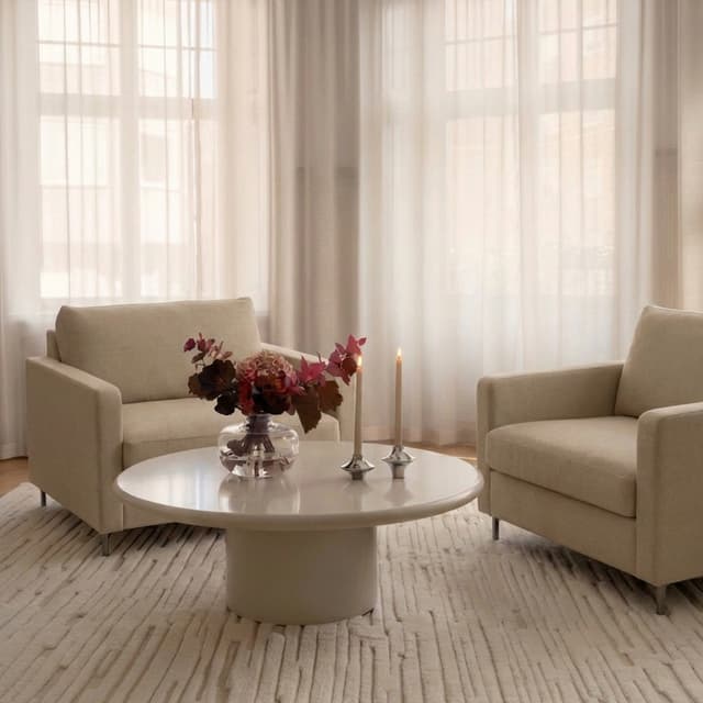 Åre Sessel Beige 97cm