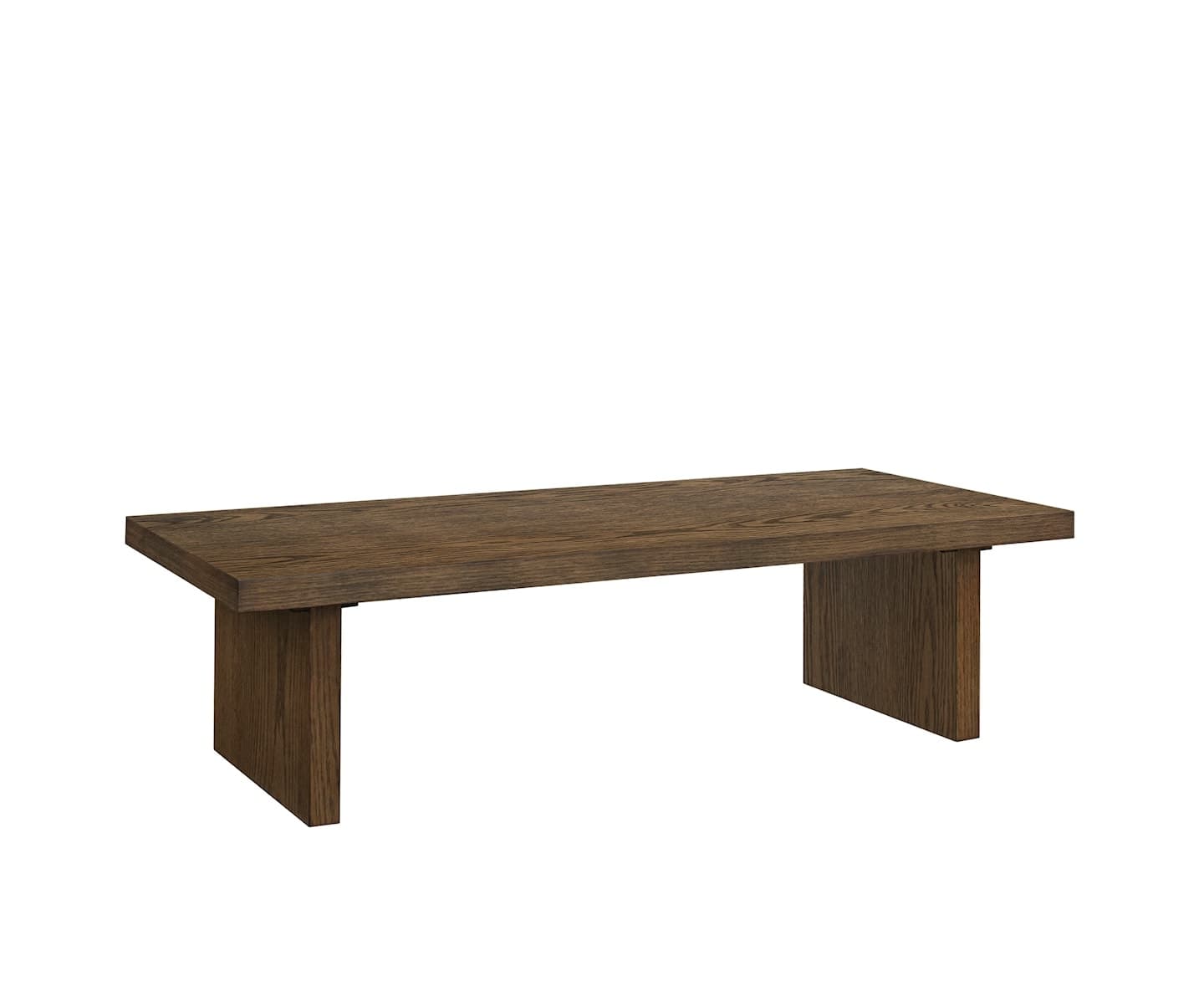 Kaia Couchtisch Braun gebeizte Eiche 130cm
