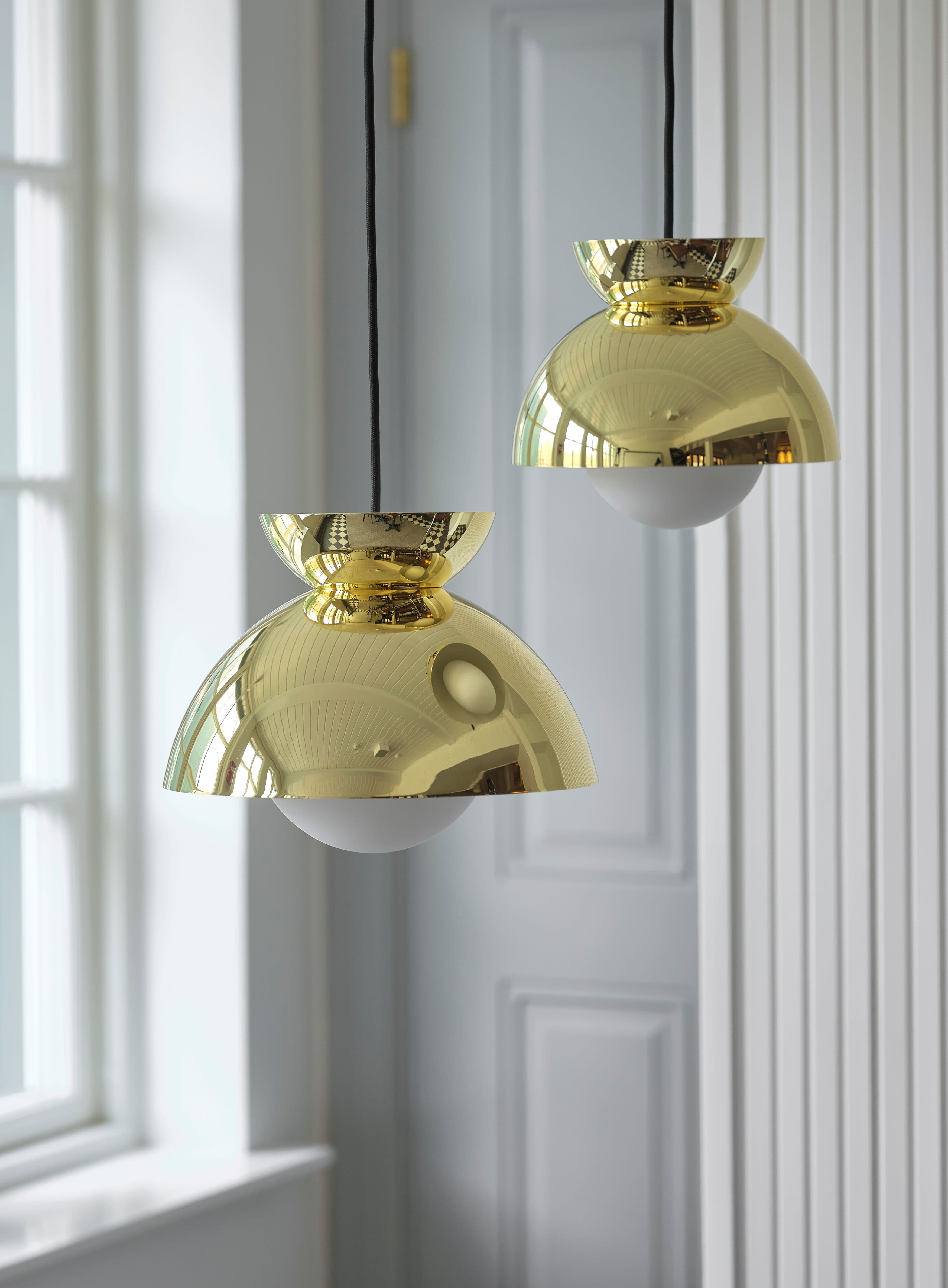 Butterfly Taklampa Messing Ø21
