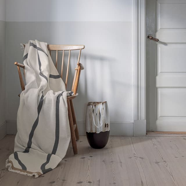 Shadow Decke Offwhite/Grau 130x175