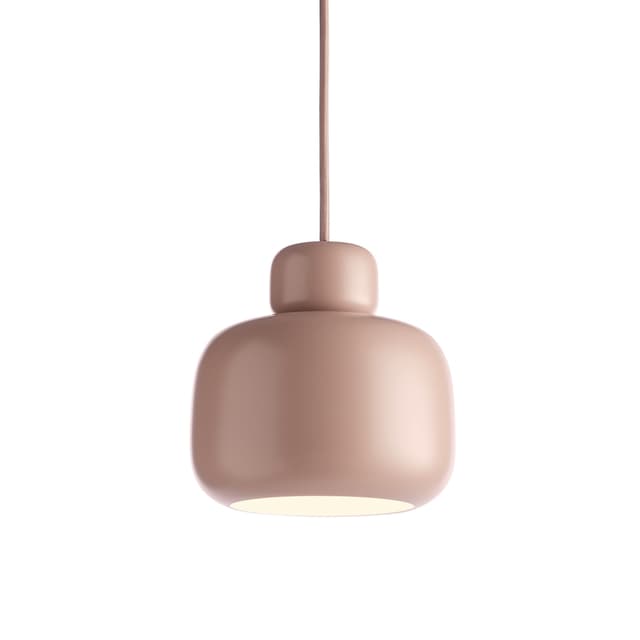 Stone Pendelleuchte Dusty Rose Small
