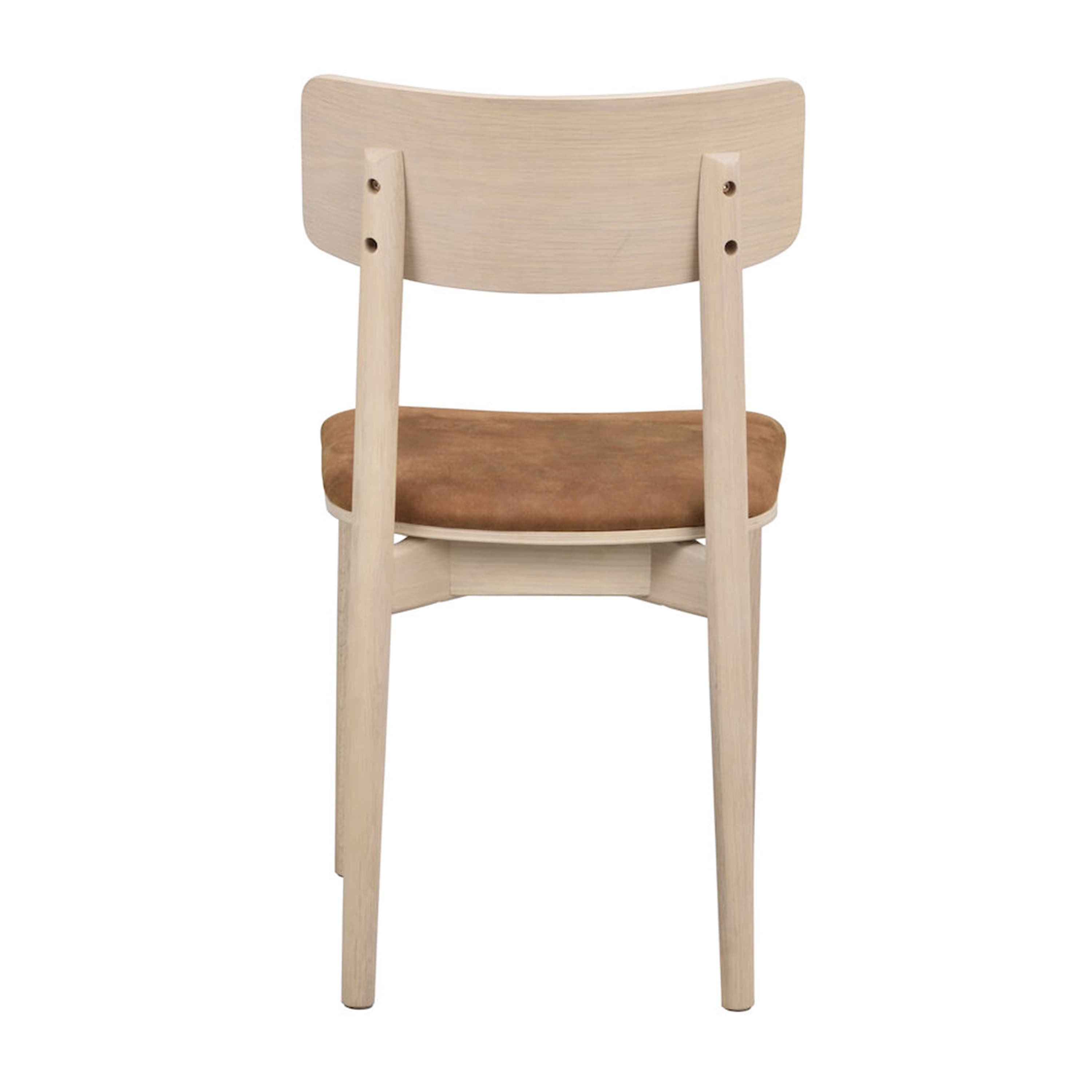 Wolcott Dining Chair White Pigmented Leather