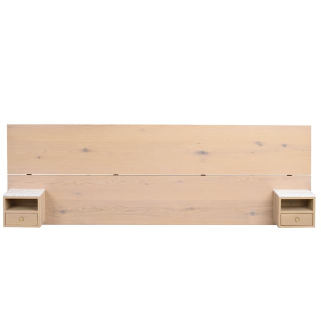 Whitmore Kopfteil Weiß pigmentiert 240cm