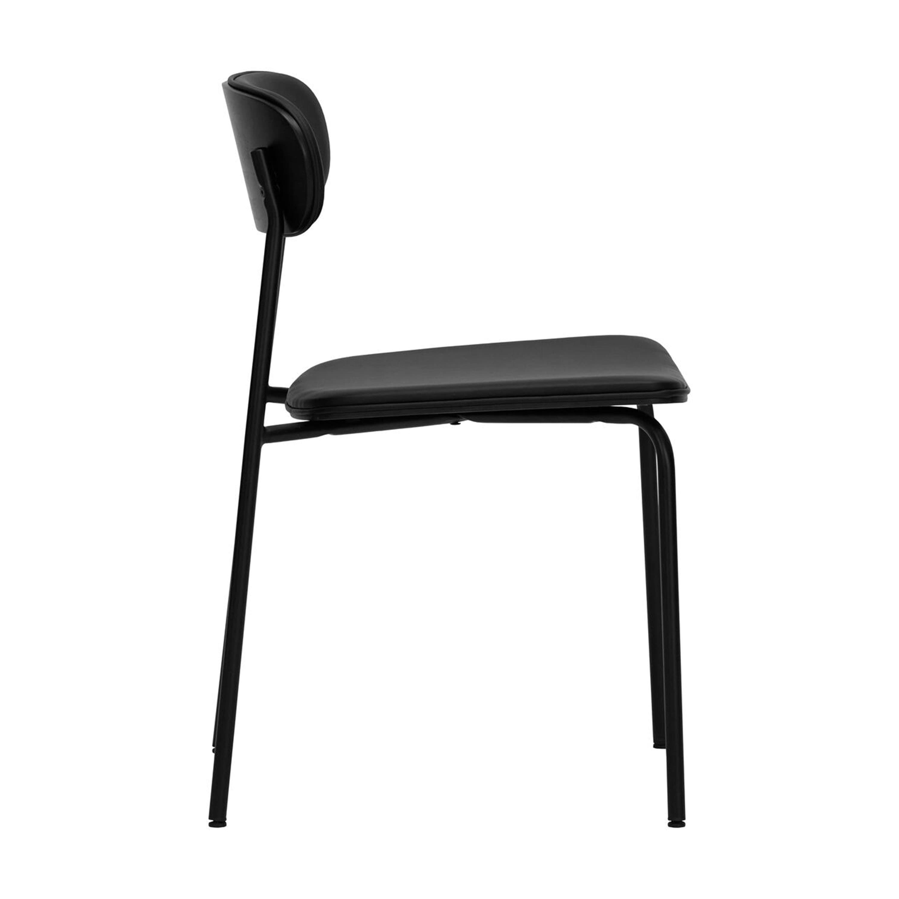 Pova Dining Chair Black 2-pack