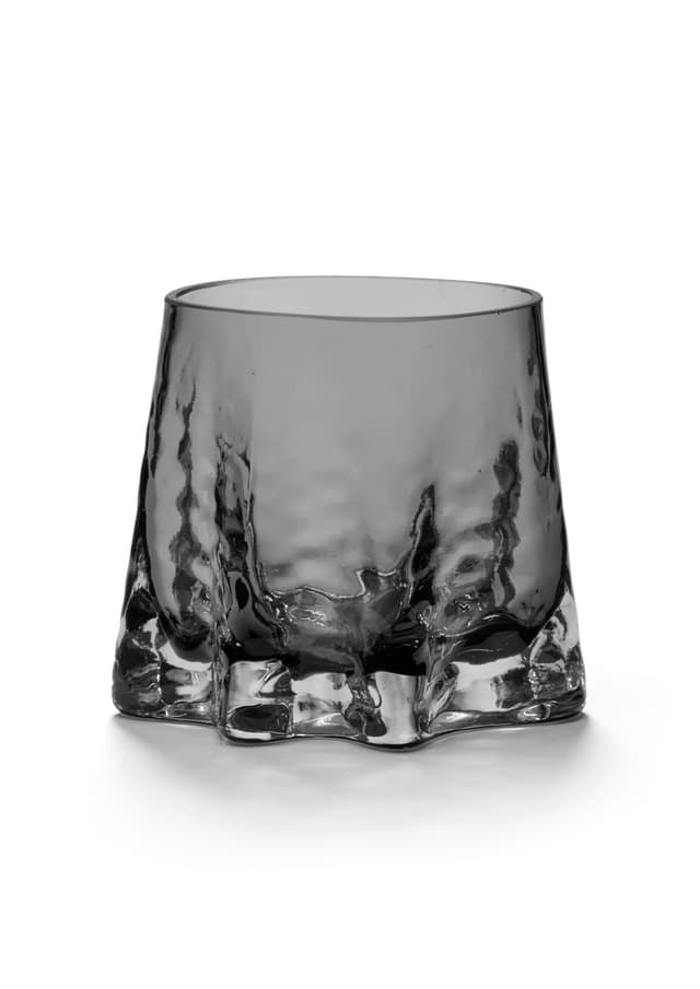 Candel Holder Smoke Medium