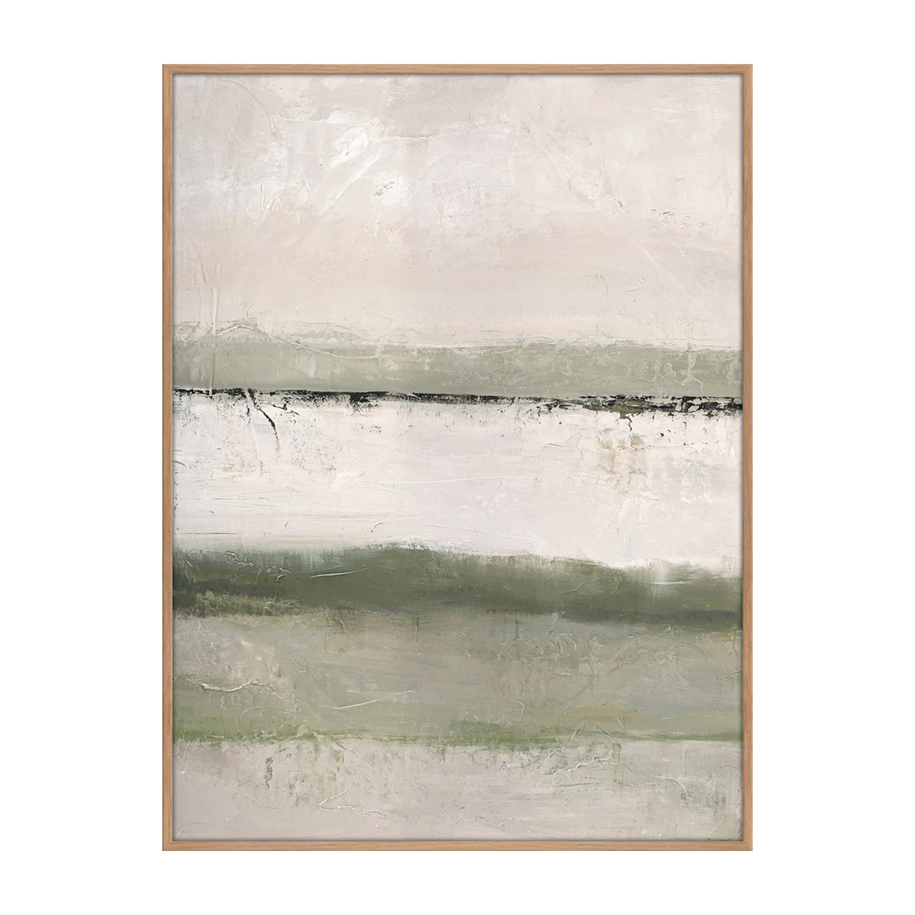 Outlandish Bild Eichenrahmen 90x120