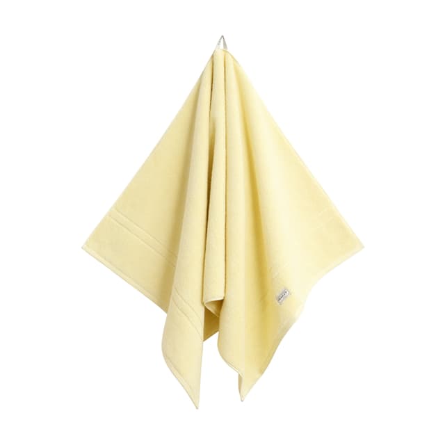 Organic Premium Terry Handtuch Vanilla Yellow 70x140