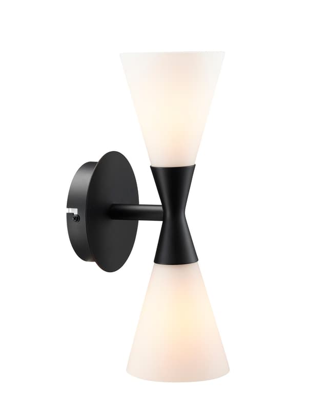 Harlekin Duo Wall Lamp Black
