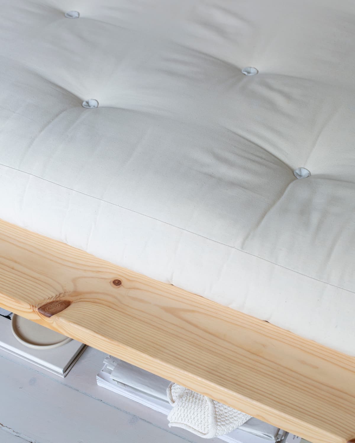 Triple Latex Futon Mattress 120cm