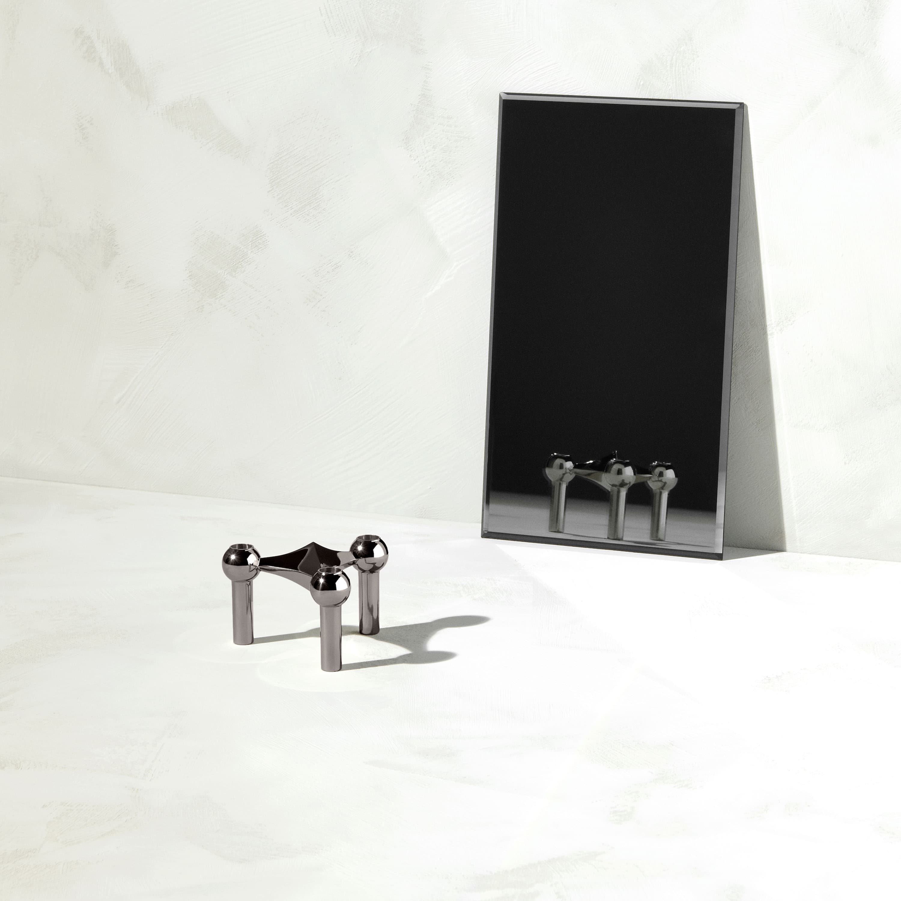 STOFF Nagel Leuchter Black Chrome