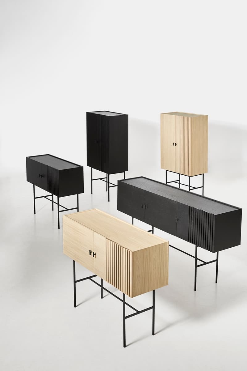 Array Cabinet Black 80cm