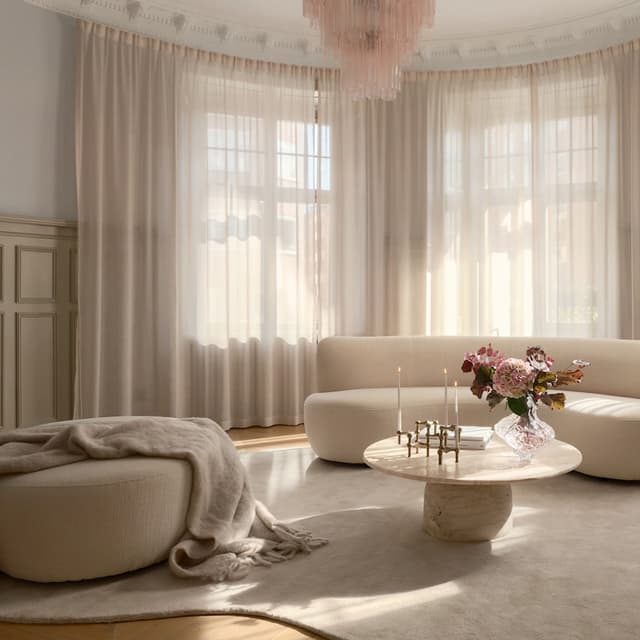 Stormi Wool Rug Beige 200x300