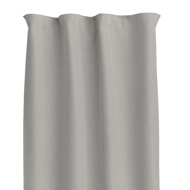 Nightfall Curtain Length Blackout Light Grey 135x250