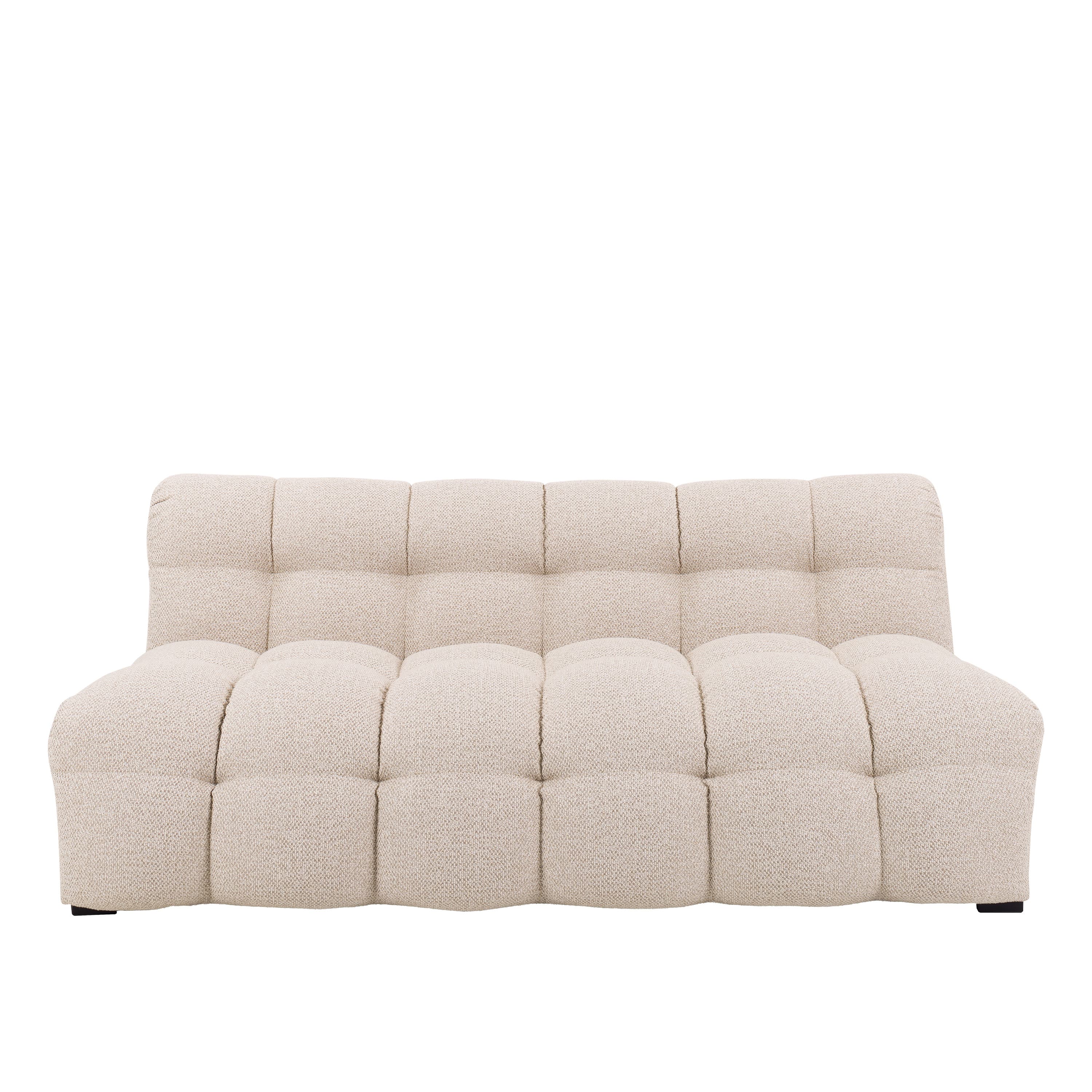 Billie 3-Sitzer Sofa Modul Beige Bouclé 168cm