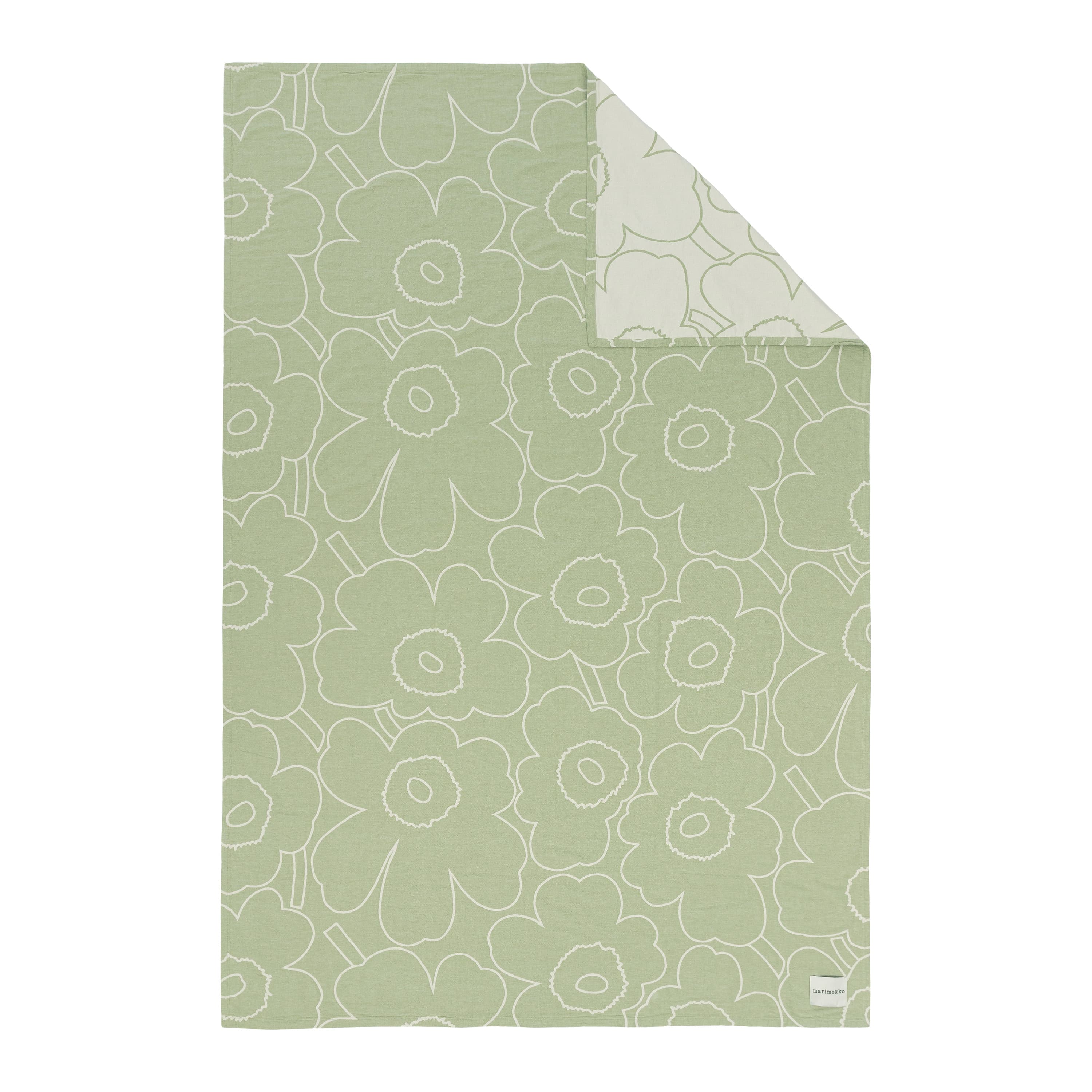 Piirto Unikko Überwurf Pear/Off White 160x260