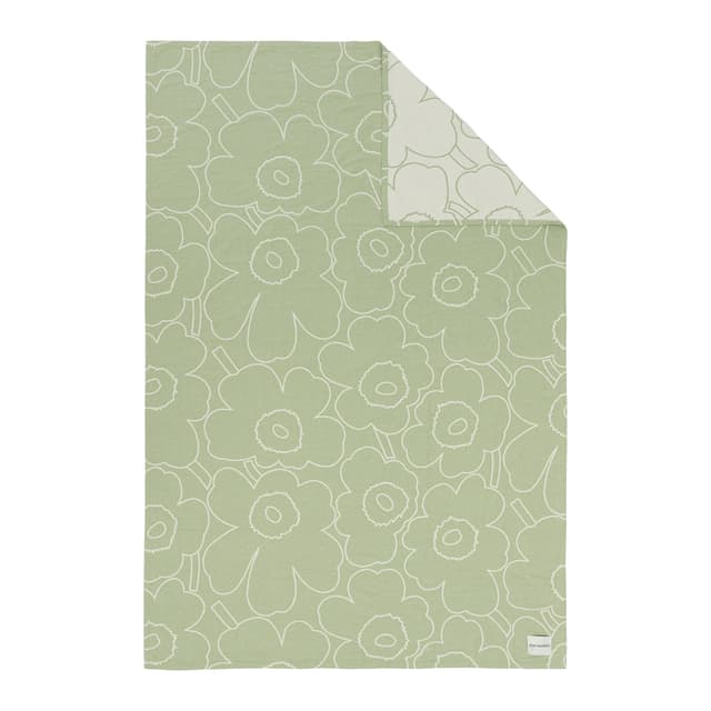 Piirto Unikko Überwurf Pear/Off White 160x260