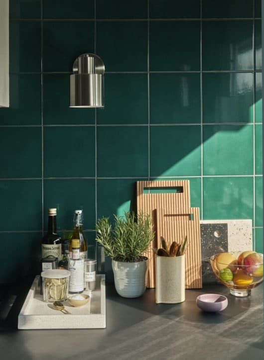 Fuse Wandlampe Silber