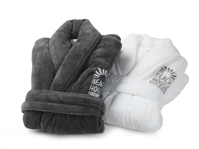 Softie Bathrobe Smoke M