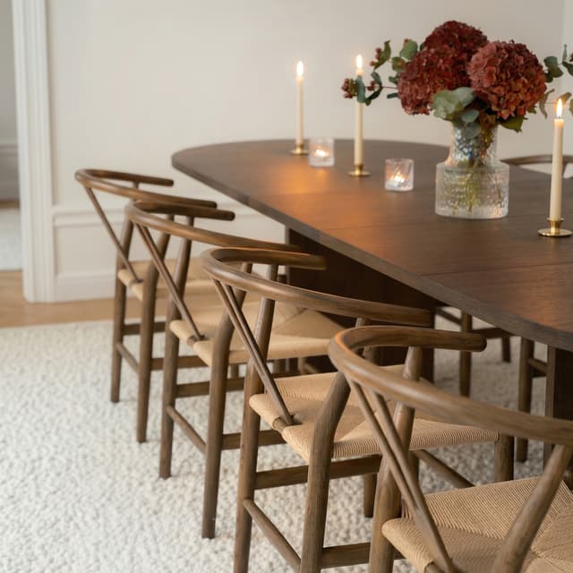 Clara Dining Chair Brown Stained Oak