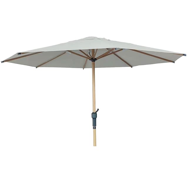 Sonnenschirm Mit Kurbel Beige Ø300
