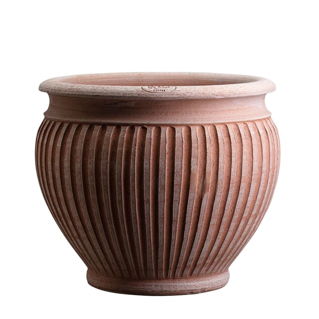 Piccolina Pot Raw Pink Terracotta Ø40