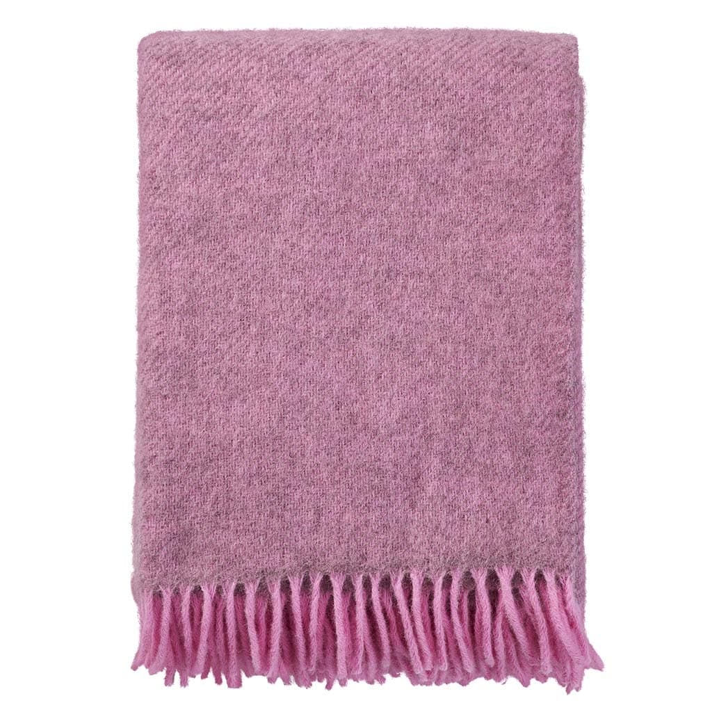 Gotland Wollteppich Rosa