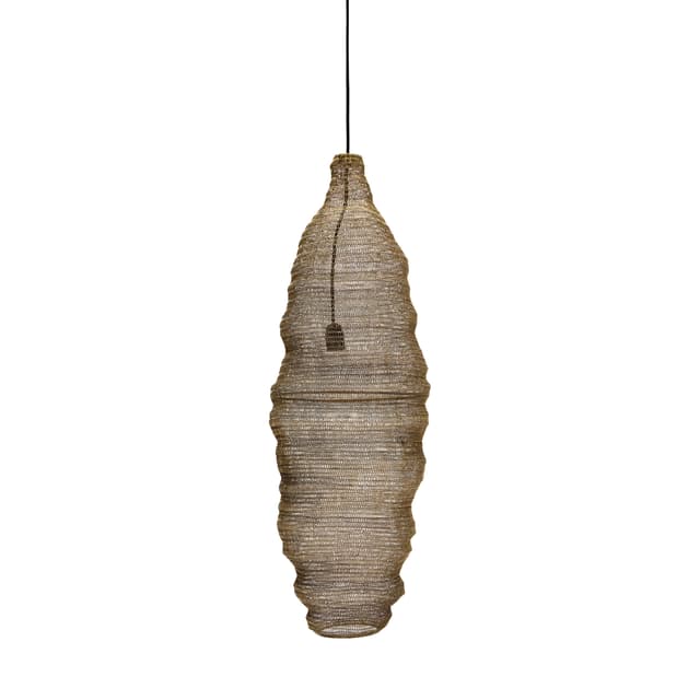 Mesh Deckenlampe Antik Champagner