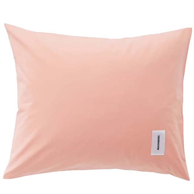 Pure Poplin Kissenbezug Peach 50x90